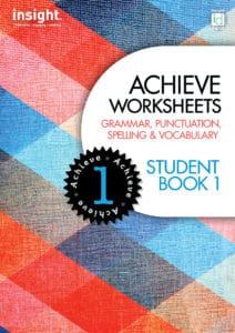 Achieve Worksheets Student Book 1