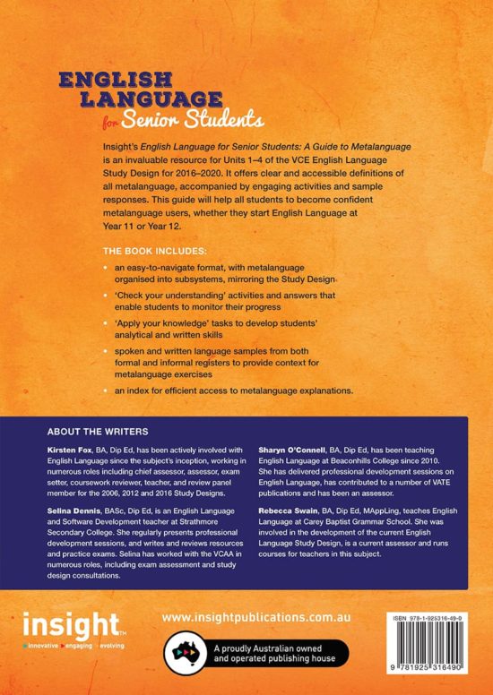 Back Cover