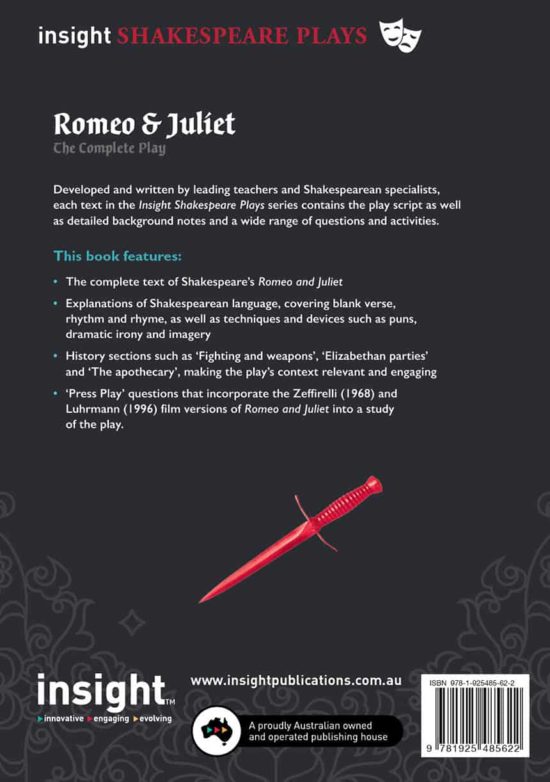 romeo and juliet play book