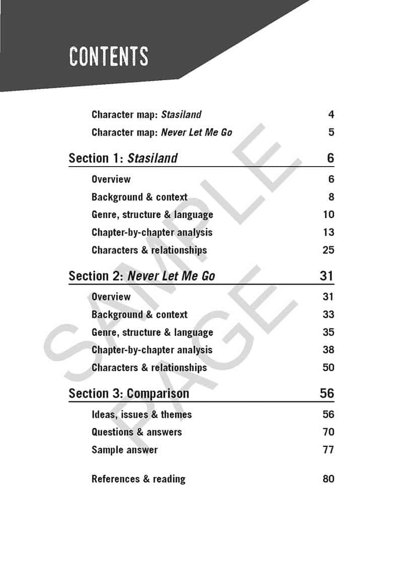 Stasiland and never let me go comparative essay image
