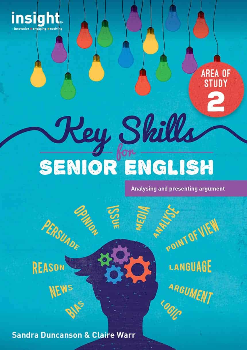 Key Skills for Senior English Area of Study 2 Insight Key Skills for Senior English Area of Study 2 Insight
