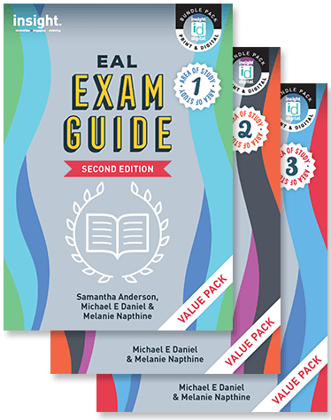 EAL Exam Guide – Value Pack: Area of Study 1 + Area of Study 2 + Area of Study 3 EAL Exam Guide – Value Pack: Area of Study 1 + Area of Study 2 + Area of Study 3