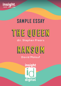 The Queen / Ransom - 2020 Comparative Sample Essay