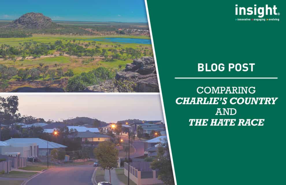Analysis: Charlie’s Country / The Hate Race text comparison