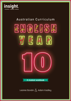 Australian Curriculum English Year 10