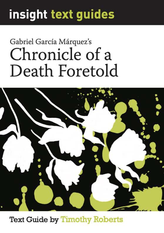 Insight Text Guide - Chronicle of a Death Foretold - Front Cover