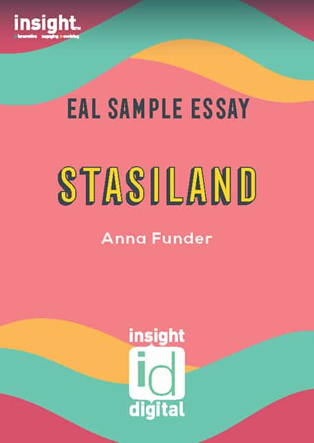 EAL Sample Essay - Stasiland