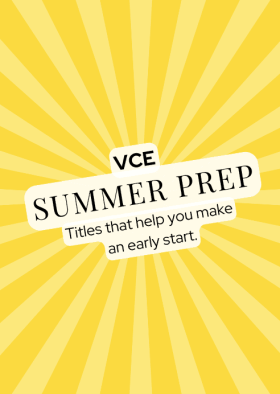 VCE Summer Prep - Insight titles that help VCE students make an early start.