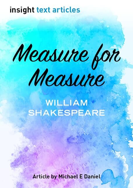 Insight Text Article - Measure for Measure