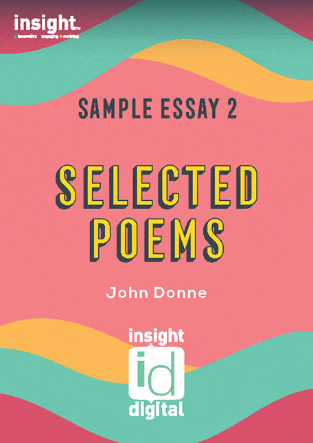 Selected Poems (John Donne) Sample Essay 2